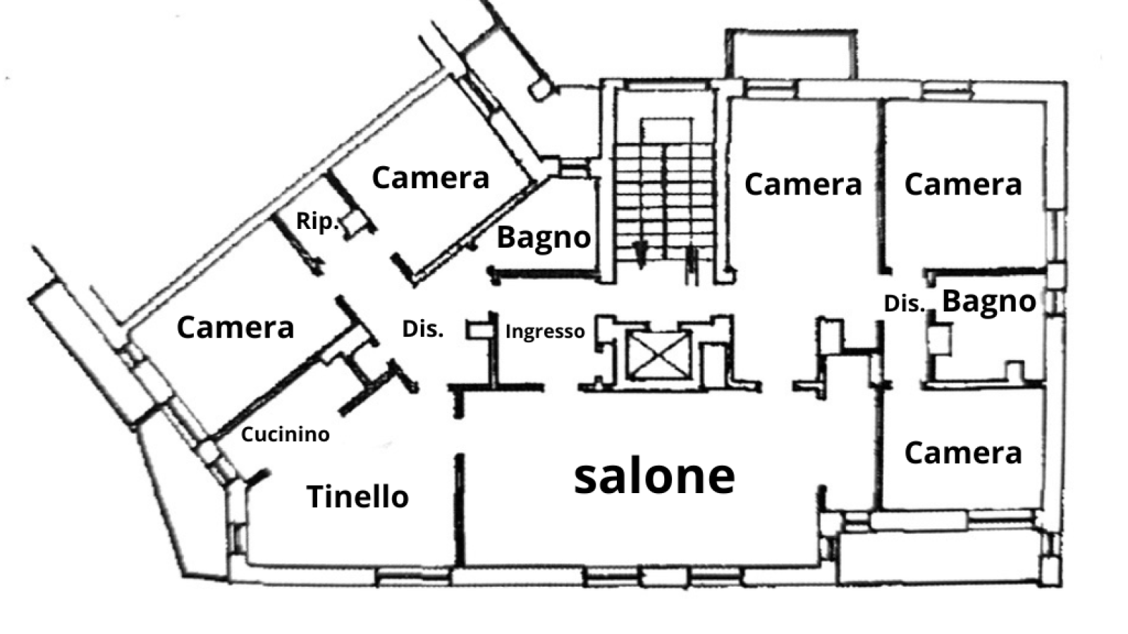 Corso Giulio Cesare 58, Torino, 5 Stanze da Letto Stanze da Letto, 7 Stanze Stanze,2 BagnoBagno,Appartamento,Vendita,Corso Giulio Cesare 58,1297