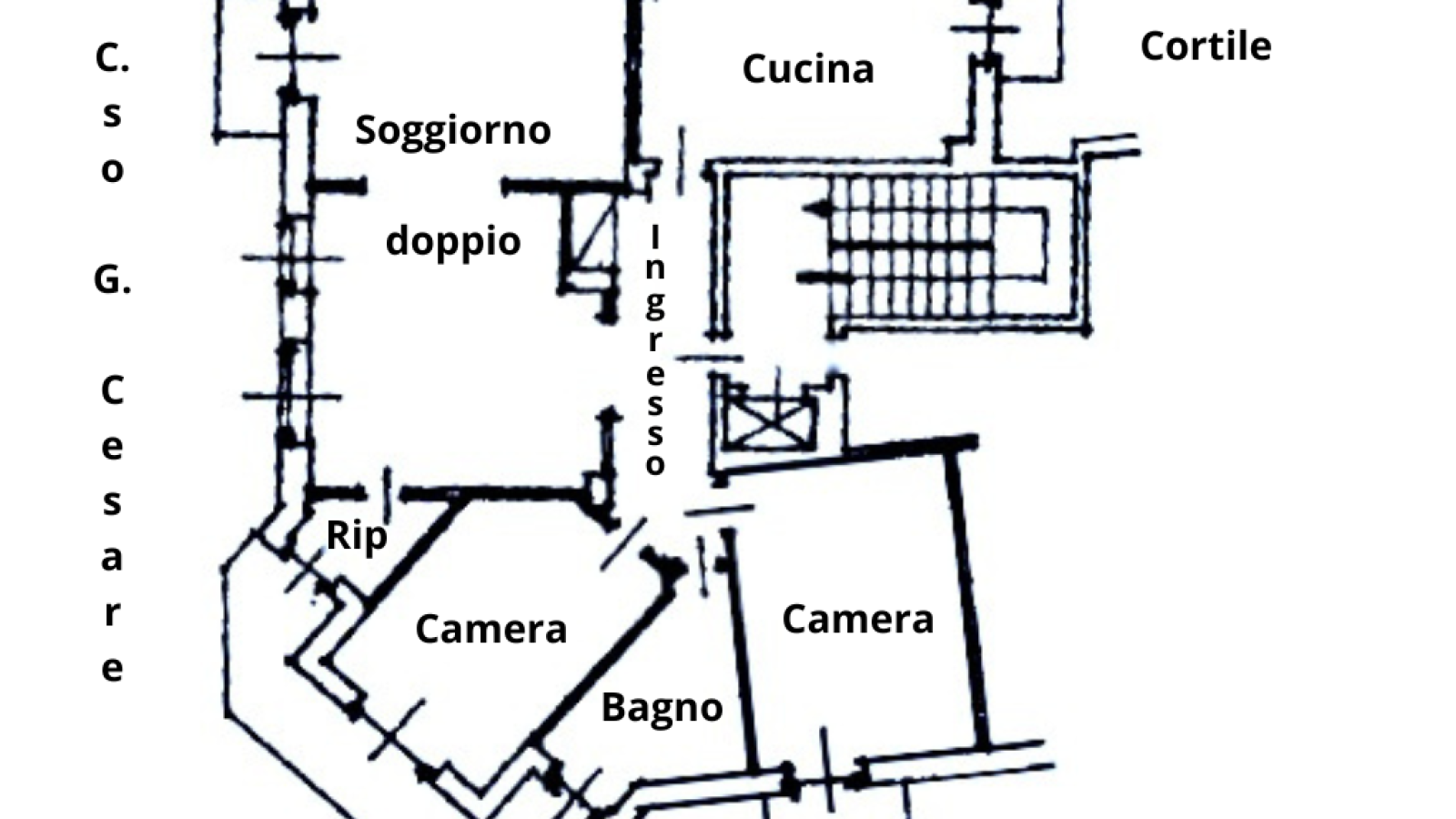 Corso Giulio Cesare 82, Torino, 10154, 4 Stanze da Letto Stanze da Letto, 5 Stanze Stanze,1 BagnoBagno,Appartamento,Vendita,Corso Giulio Cesare 82 ,1308