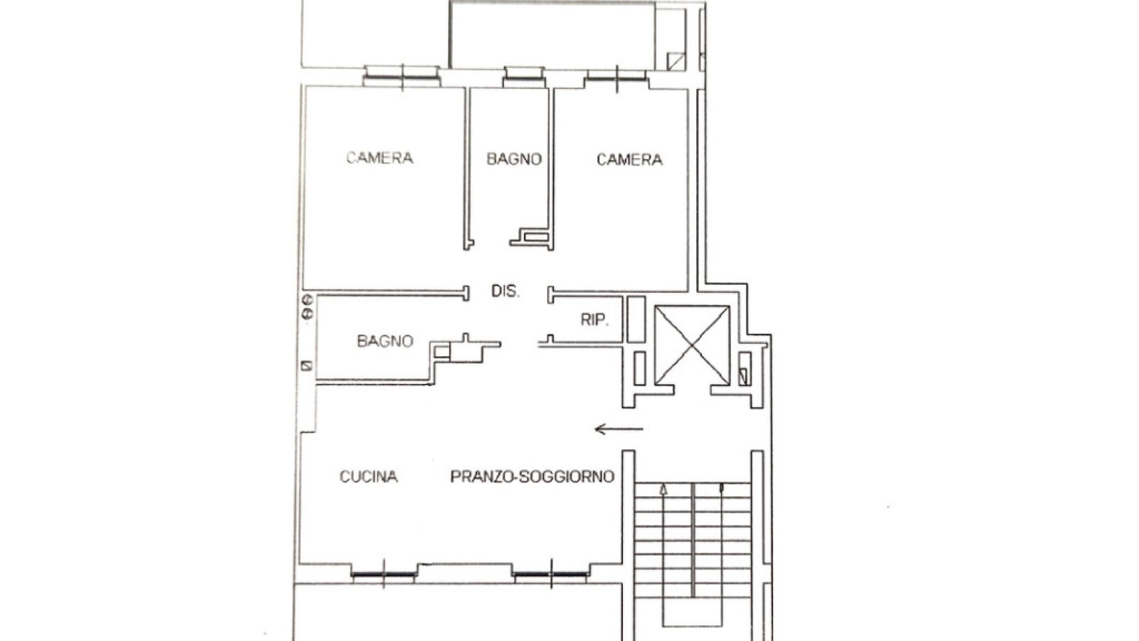 Via Cervino 46, Torino, 2 Stanze da Letto Stanze da Letto, 4 Stanze Stanze,2 BagnoBagno,Appartamento,Vendita,Via Cervino 46,1332