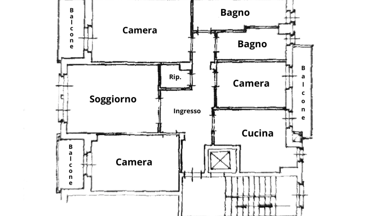 Corso Brescia 33, 10155, 4 Stanze da Letto Stanze da Letto, 5 Stanze Stanze,2 BagnoBagno,Appartamento,Vendita,Corso Brescia 33,1344